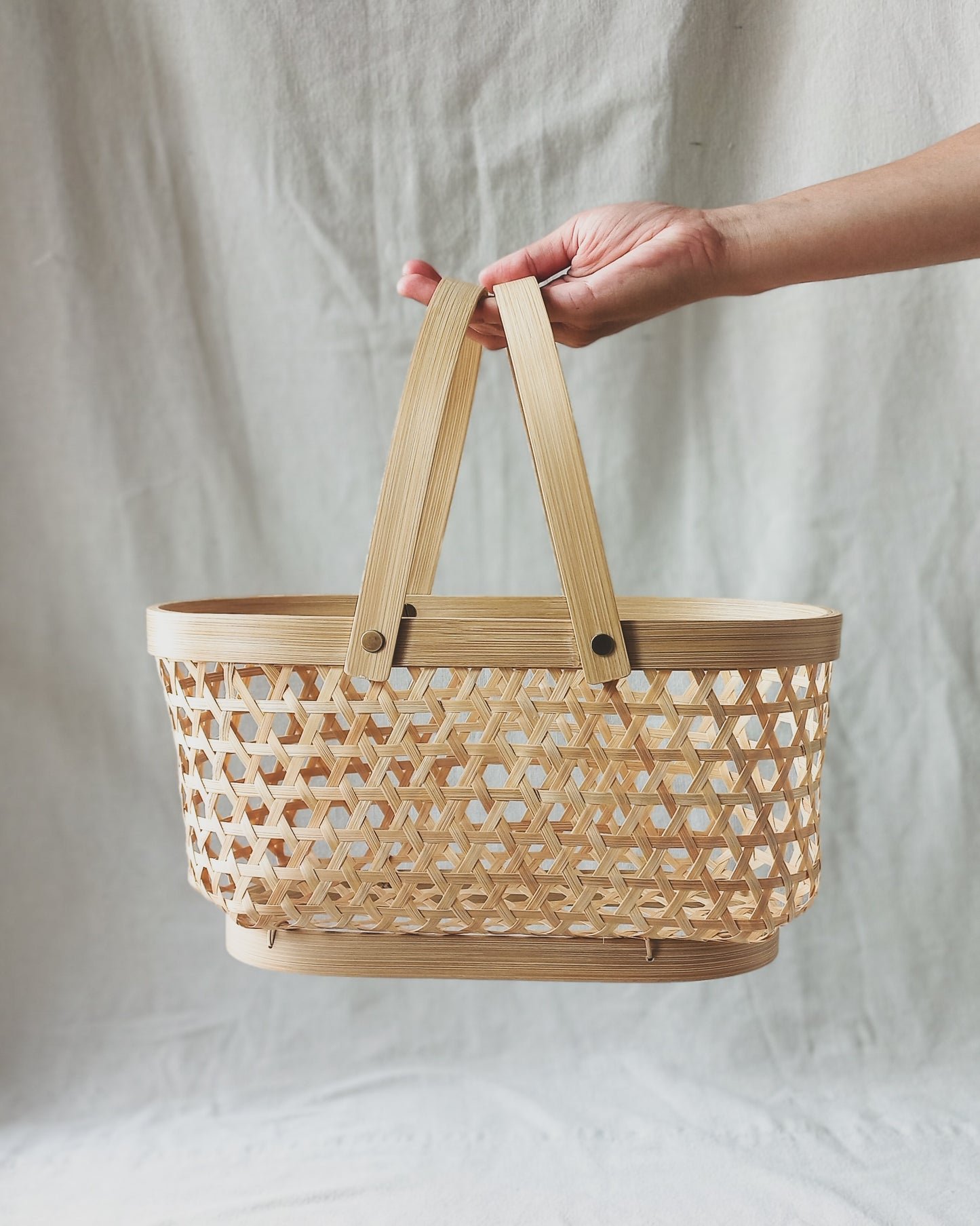 Yasa Oval Basket