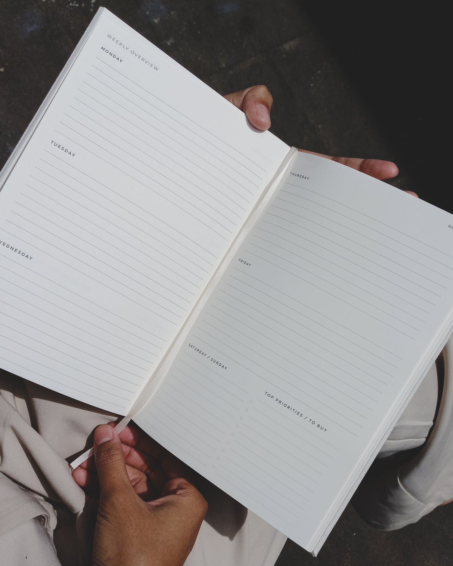 Sand & Paper - 2026 Undated Planner