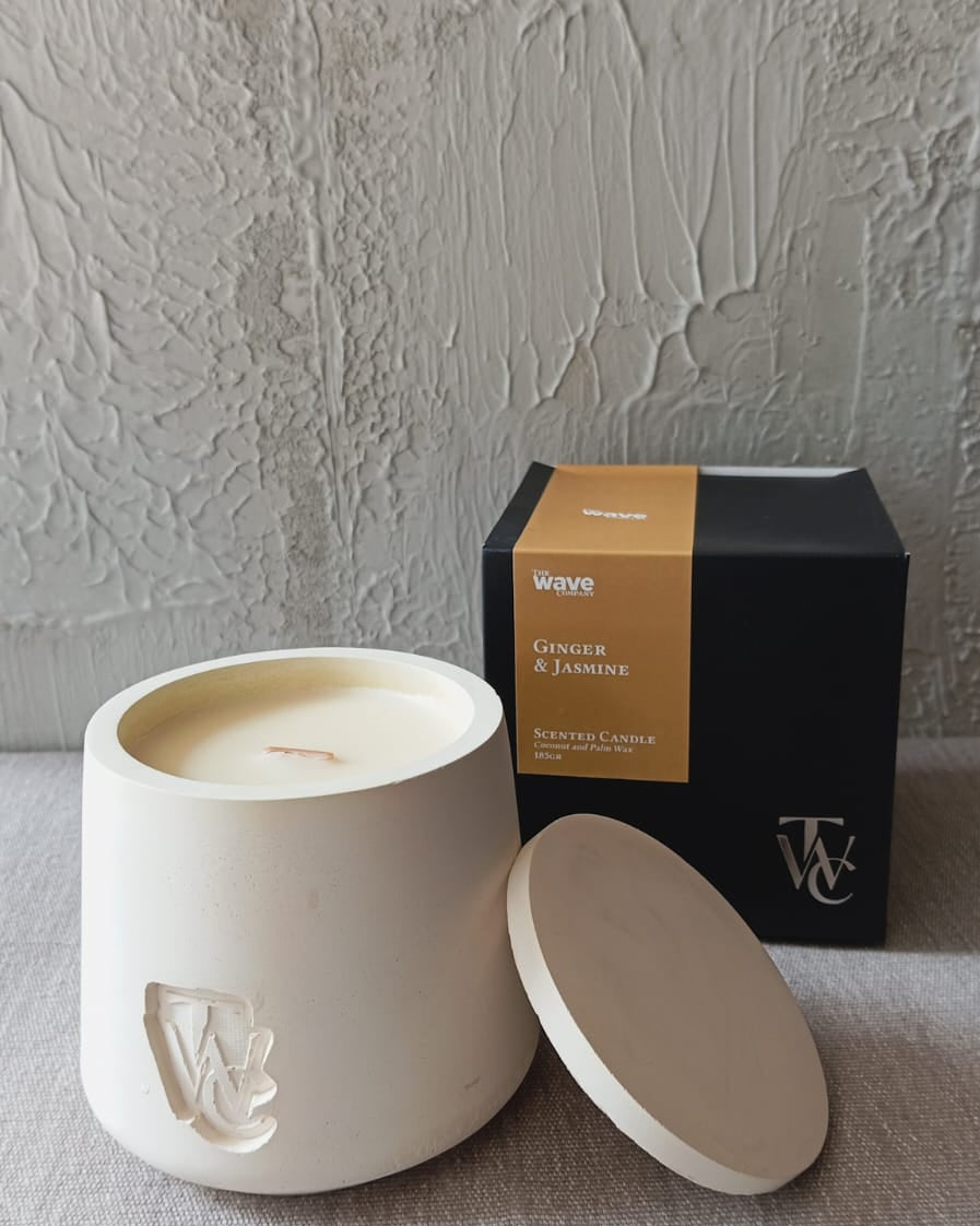 THE WAVE COMPANY SCENTED CANDLE