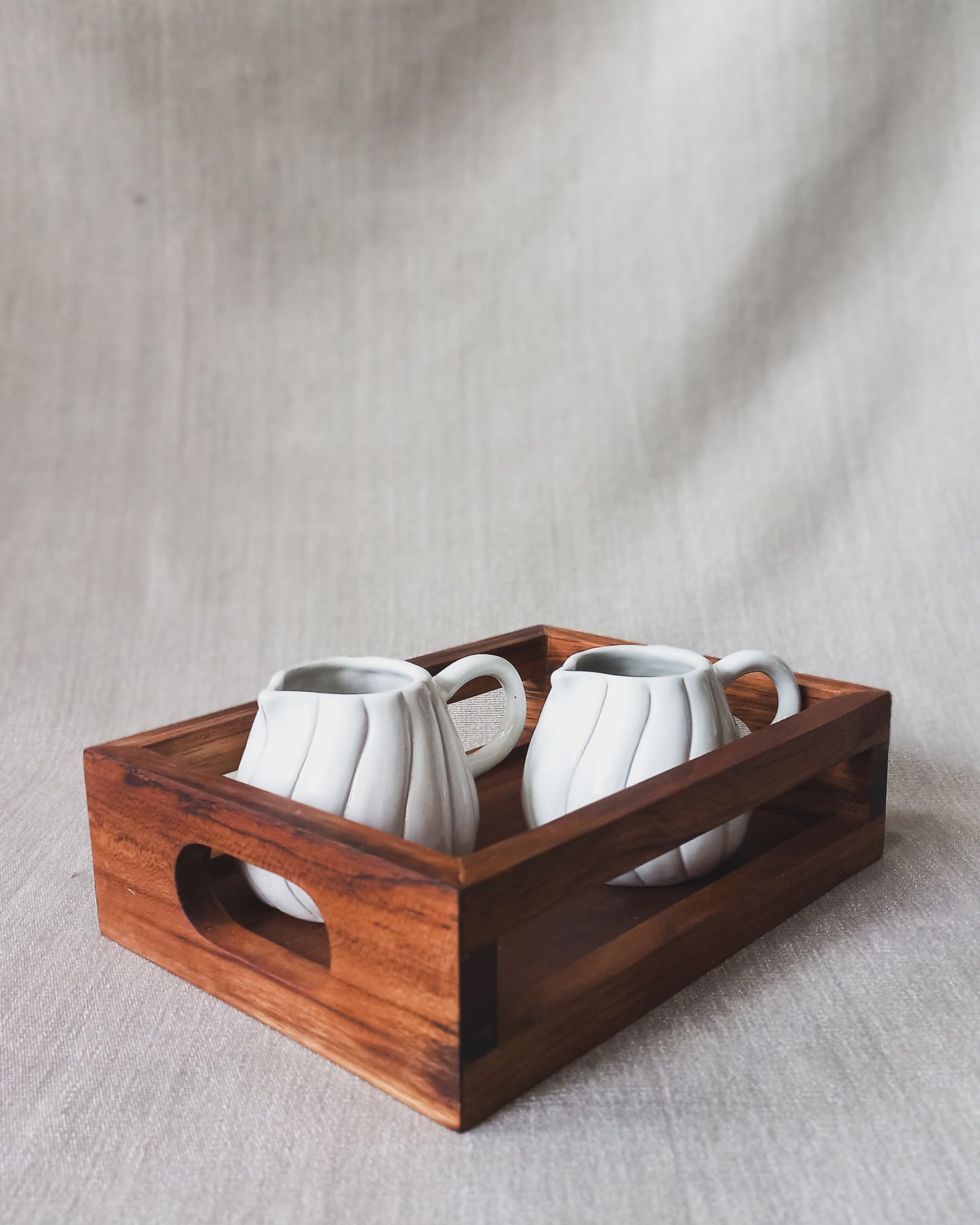Fredhelligh Rectangular Teak Tray