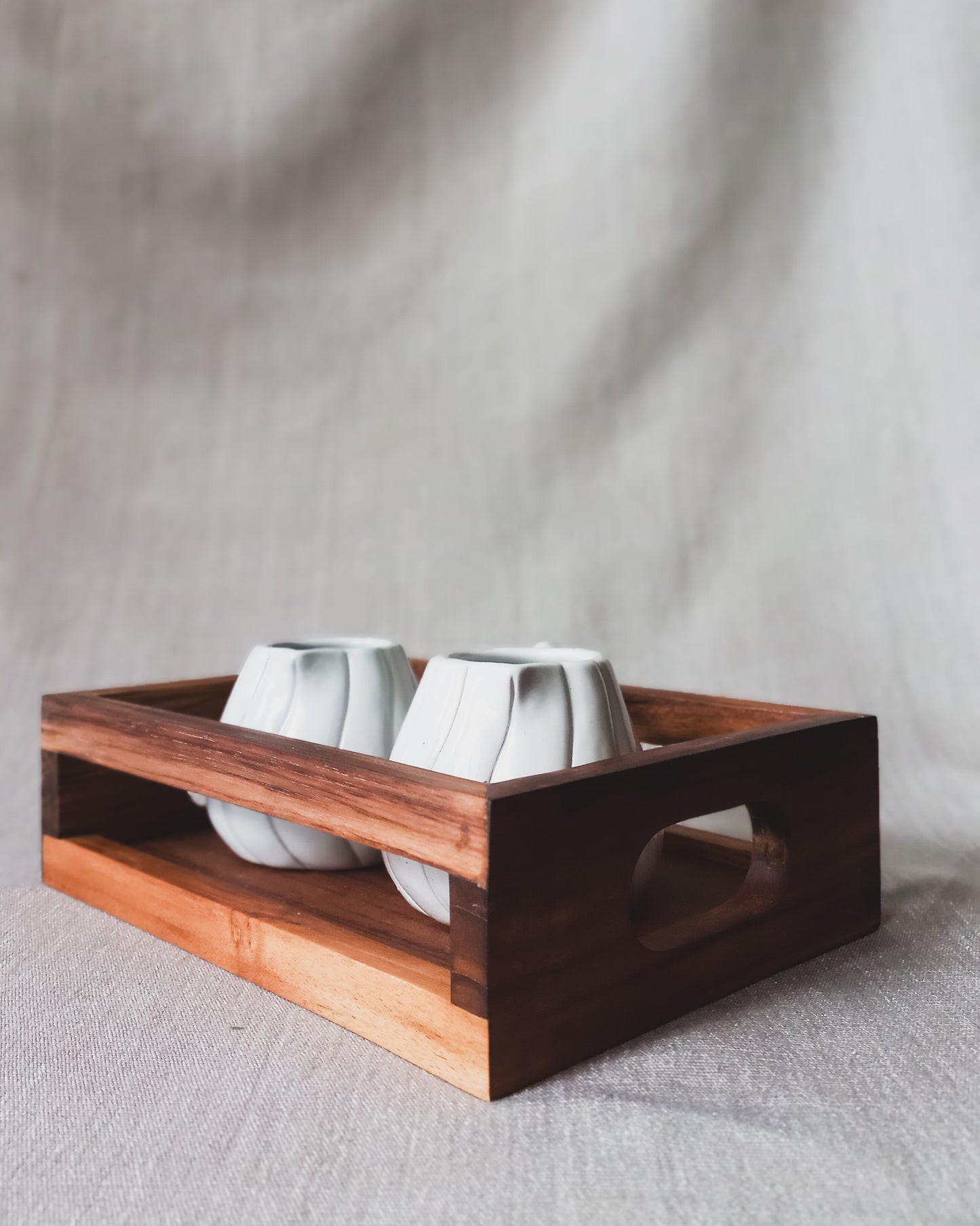 Fredhelligh Rectangular Teak Tray
