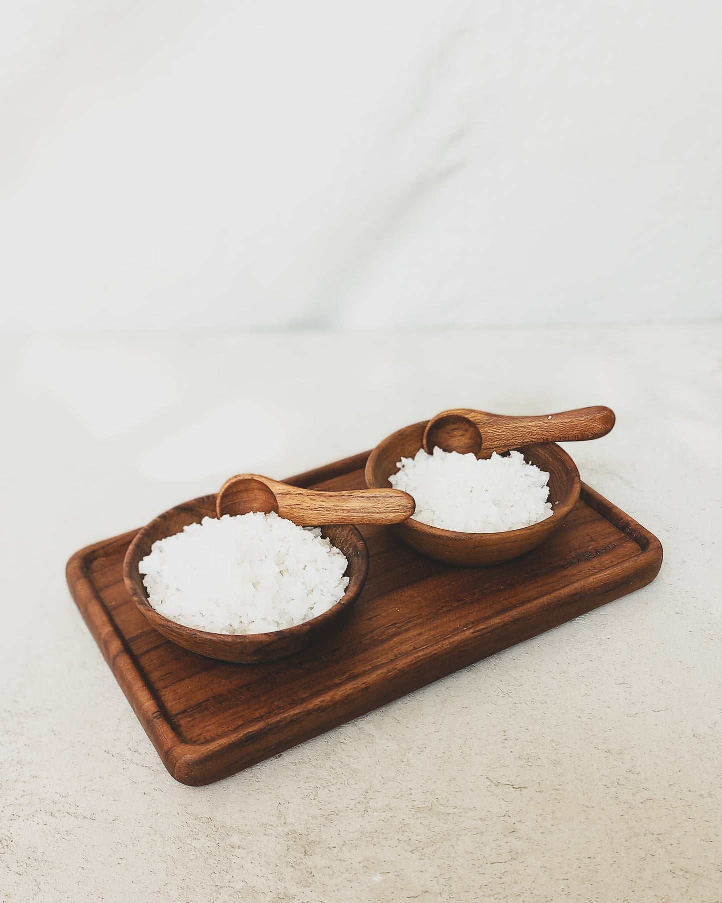 Era Kayu Wooden Condiment Set