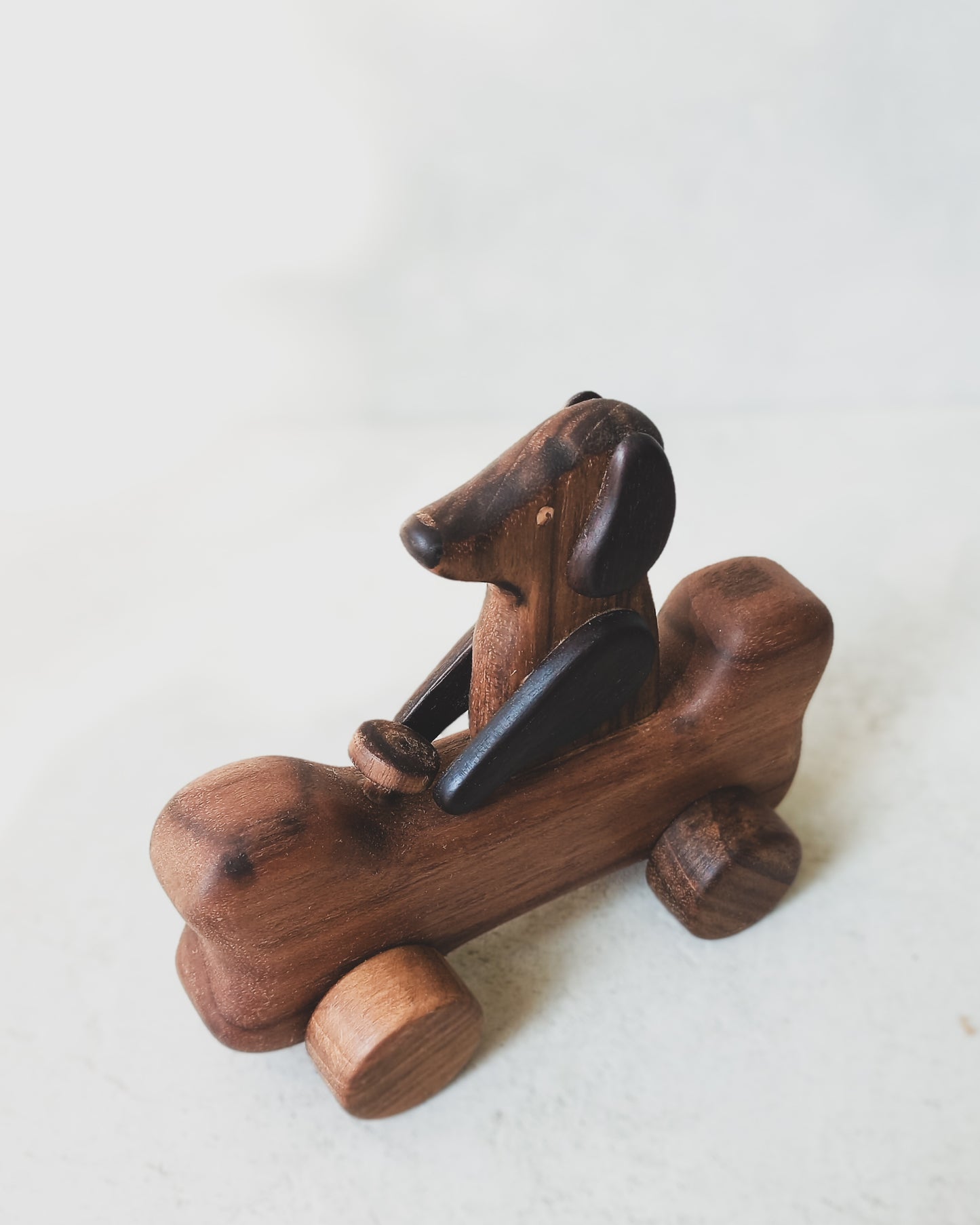 Mr. Pickle On Wheels Wooden Toy
