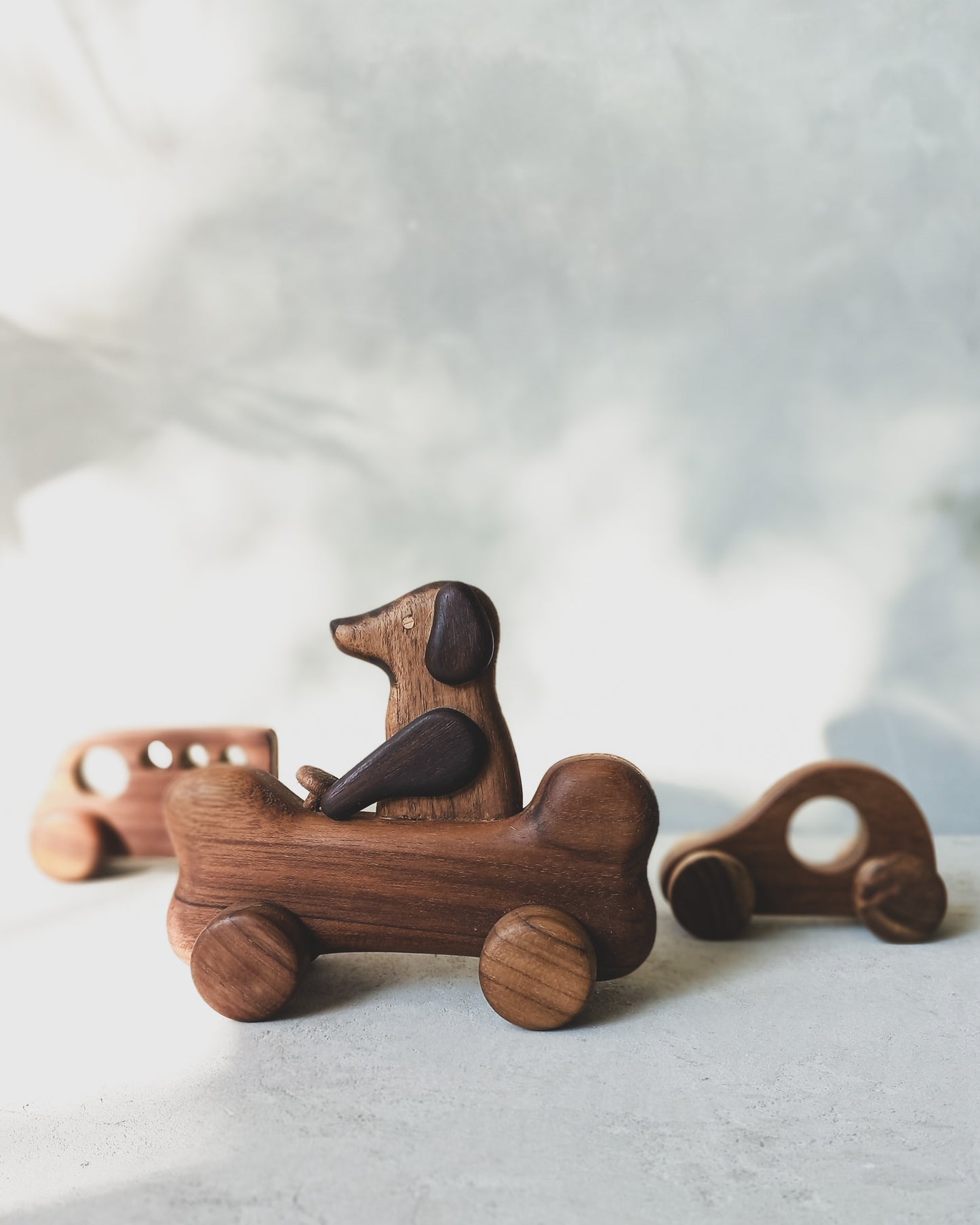 Mr. Pickle On Wheels Wooden Toy