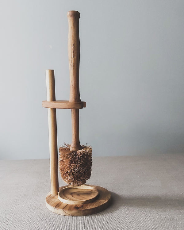 TOILET BRUSH WITH STAND